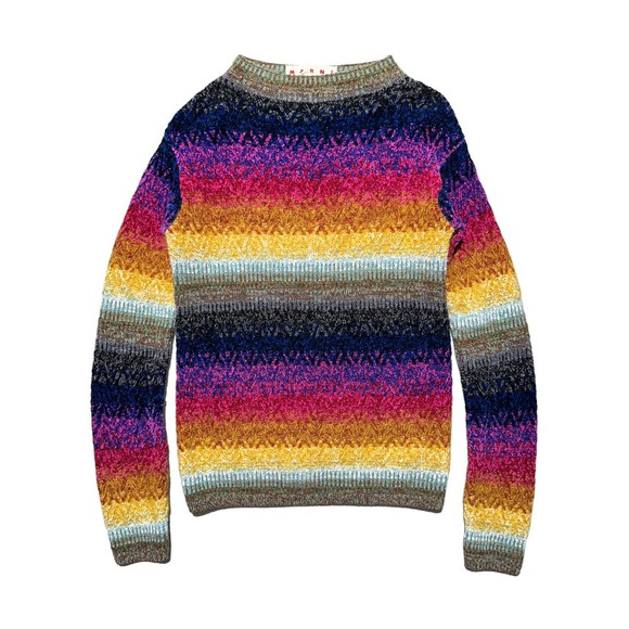 BNWT $850 FW22 multicolor striped knit